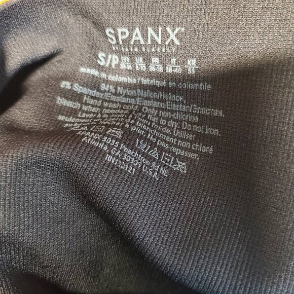 SPANX Woman S\P Black Leggings - Picture 5 of 5